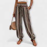 Clara | Pantalons graphiques ethniques