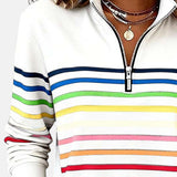 Trina-mae | – Pull rayé confortable