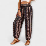 Clara | Pantalons graphiques ethniques
