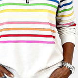Trina-mae | – Pull rayé confortable