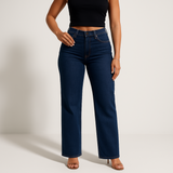 Aline | Jeans élastiques taille moyenne