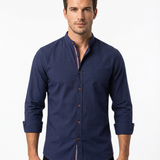 Tobias™ | Polo moderne pour homme à manches longues et col polo