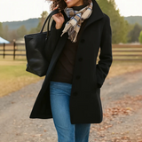 Tradura | Manteau classique mi-long avec boutons