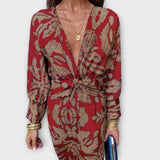 Oriana | Robe élégante à manches longues