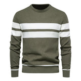 Kaufmann™ | Pull moderne pour homme avec motif rayé