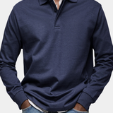 Laurent Celje | Polo-shirt de luxe à manches longues