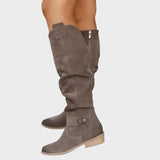 Tila - Bottes au genou avec une fermeture éclair divine