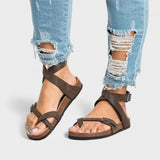 Leonora – Sandales en cuir