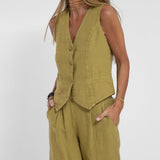 Aira | Gilet classique et pantalons larges