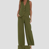 Aira | Gilet classique et pantalons larges