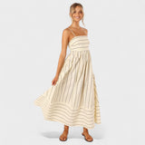 Camila | Robe d'été rayée