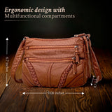 Ellen | Sac en Cuir Harmonique Classique