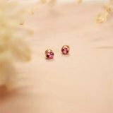 CELINE | Boucles d'oreilles en cristal solitaire