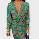 Oriana | Robe élégante à manches longues