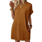 EVA | Robe Minimaliste Quotidienne avec Col