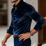 Veste Alessandro en velours fin | élégance avec une touche italienne