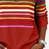 Trina-mae | – Pull rayé confortable