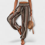 Clara | Pantalons graphiques ethniques