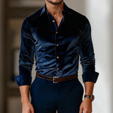 Veste Alessandro en velours fin | élégance avec une touche italienne