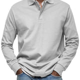 Laurent Celje | Polo-shirt de luxe à manches longues