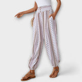 Clara | Pantalons graphiques ethniques