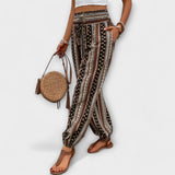 Clara | Pantalons graphiques ethniques