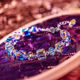 Collier avec des aurores boréales