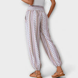 Clara | Pantalons graphiques ethniques