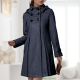 Solvara | Veste élégante avec poches doubles et capuche