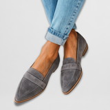 Andresa – Mocassins en daim semi-chic pour femmes