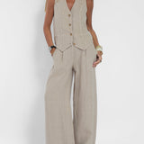 Aira | Gilet classique et pantalons larges