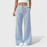 Maria | Pantalons larges confortables avec des accents élégants