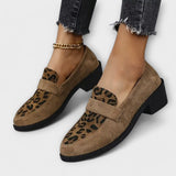 Camila | Chaussures élégantes à motif léopard