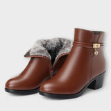 Asta – Bottes d'hiver élégantes avec fermeture éclair