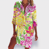 BRIGITTE | ROBE D'ÉTÉ LÉGÈRE ET COLORÉE