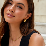 WIKA | Boucles d'oreilles goutte d'or