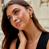 WIKA | Boucles d'oreilles goutte d'or