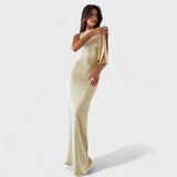 Isadora – Robe Longue en Satin