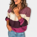 Pull Colorblock – Charme aléatoire