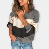 Pull Colorblock – Charme aléatoire