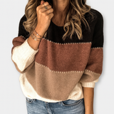 Pull Colorblock – Charme aléatoire