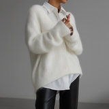 Pull à boutons – Élégance douce avec une sophistication décontractée