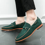Loafers en Suède Calviano