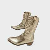 Kvetina – bottes de cowboy en métal élégantes et confortables pour un usage quotidien