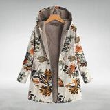Fleural | – Veste en polaire stylée avec motif floral