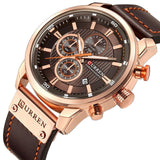 Montres de luxe avec bracelet en cuir