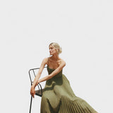 Melissa | Robe Midi Plissée