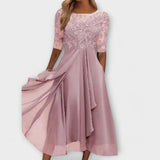 Sara – Robe Élégante pour Invités de Mariage
