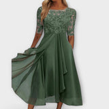 Sara – Robe Élégante pour Invités de Mariage