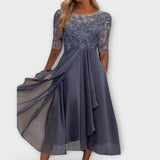 Sara – Robe Élégante pour Invités de Mariage